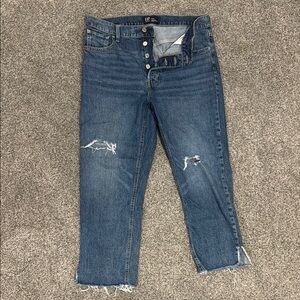 Gap | Women's Distressed Blue Jeans, 14/32